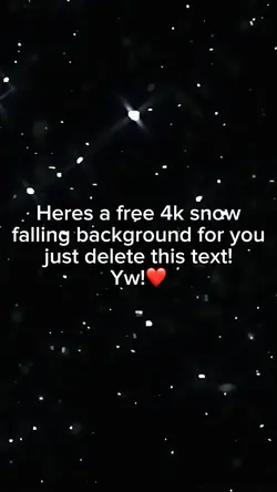 Free Snow Fall Vid