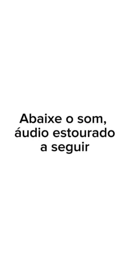 Áudio estourado 