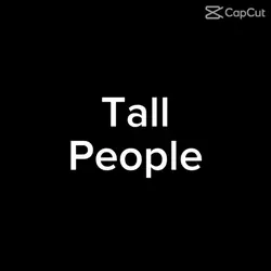 tall vs short people