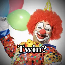 Clown twin