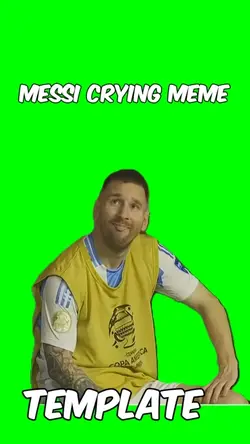 Messi Crying meme 