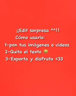 Plantilla sorpresa 