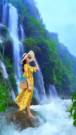 Waterfall view