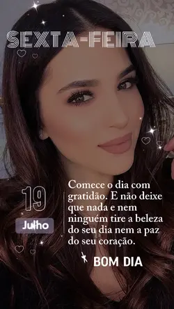 19 DE JULHO BOM DIA 