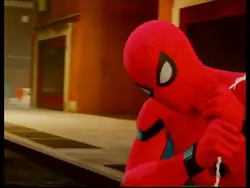 Sad Spiderman Clip
