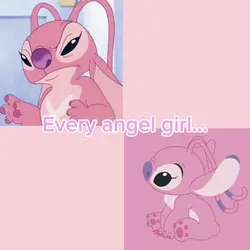 Stitch and angel 🩷💙