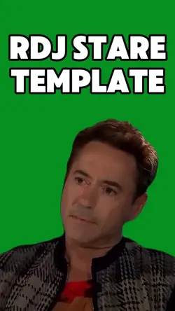 RDJ Stare Down