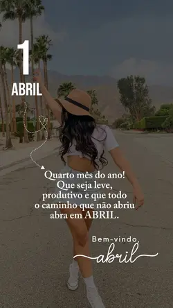 Bem vindo Abril