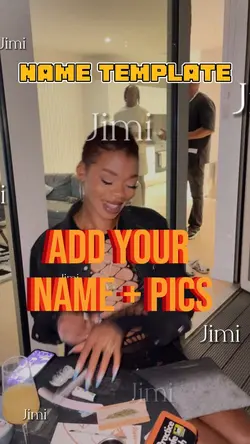 Name Tag Edit ✨