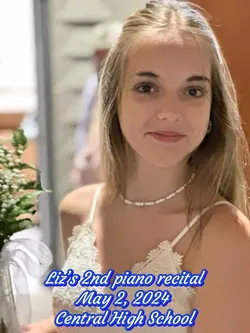 Liz’s piano recital 