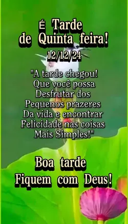 Boa tarde