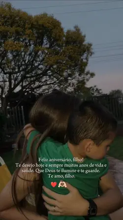Parabéns filho