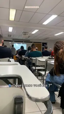 que curso você faz