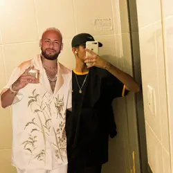 Foto com Neymar 