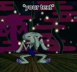 Squidward dancing