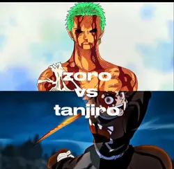 zoro vs tanjiro 