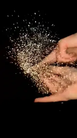 Glittery Gold