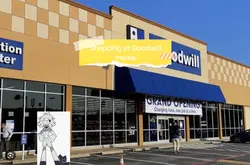 Shopping at goodwill