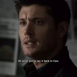 He never got to….