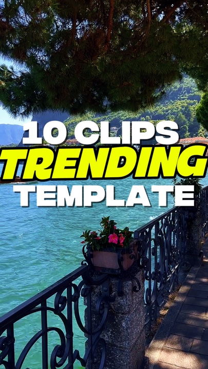 capcut template cover