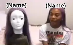 Doll girl smacked
