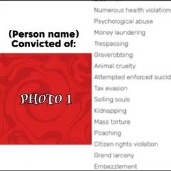 Convicted Of: