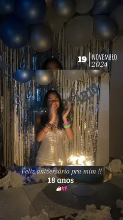 Parabéns pra mim