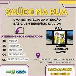Saúde na rua 