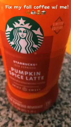 Fix my coffee w/ me!