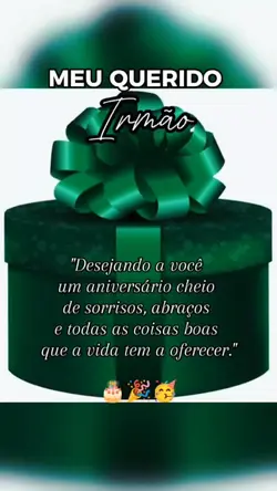 PARABÉNS IRMÃO 