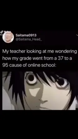 Online school meme