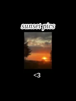 sunset pics