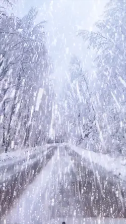 Snow scenery