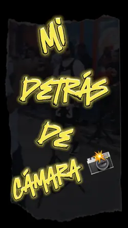 Detrás de cámara 