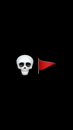 WALKING red flag 