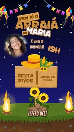 ARRAIÁ | CONVITE