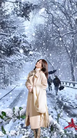 Snow scene