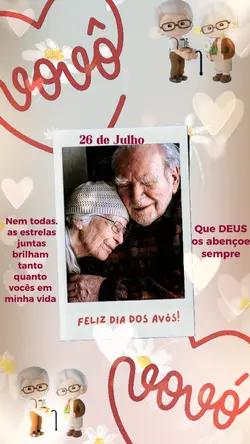 FELIZ DIA DOS AVÓS 