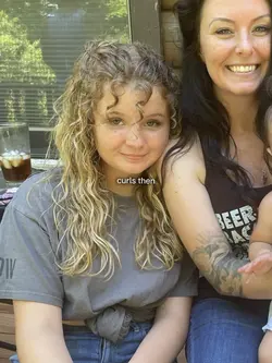 curls then vs now
