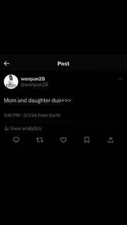 Mom and daughter 