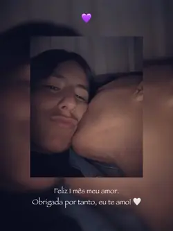 1 mês de namoro 💜