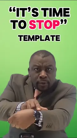 It’s Time to Stop
