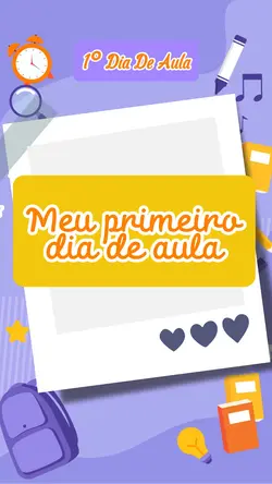 Primeiro dia de aula