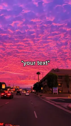 Pink sky