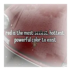 I looove red :D