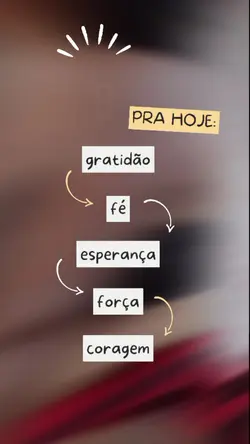 pra hoje 