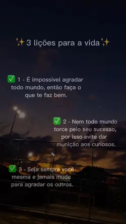 lição da vida 