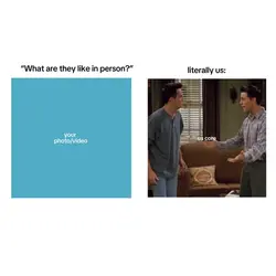 Chandler & Joey 