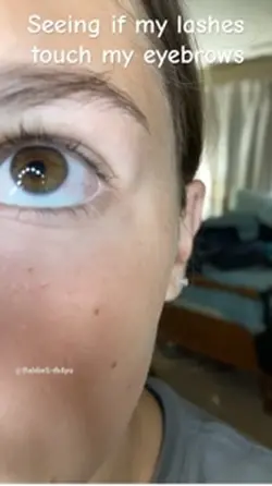 Eyelashes trend