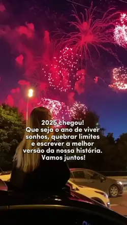 2025 chegou